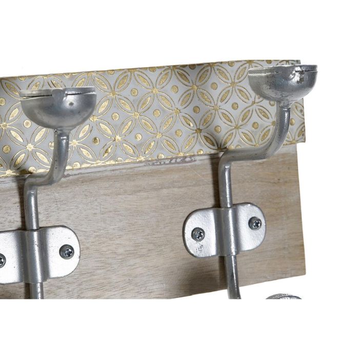 Perchero de Pared DKD Home Decor 46 x 15 x 10 cm Metal Vintage Madera de mango Decapé 1 Perchero de Pared DKD Home Decor 46 x 15 x 10 cm Metal Vintage Madera de mango Decapé 1