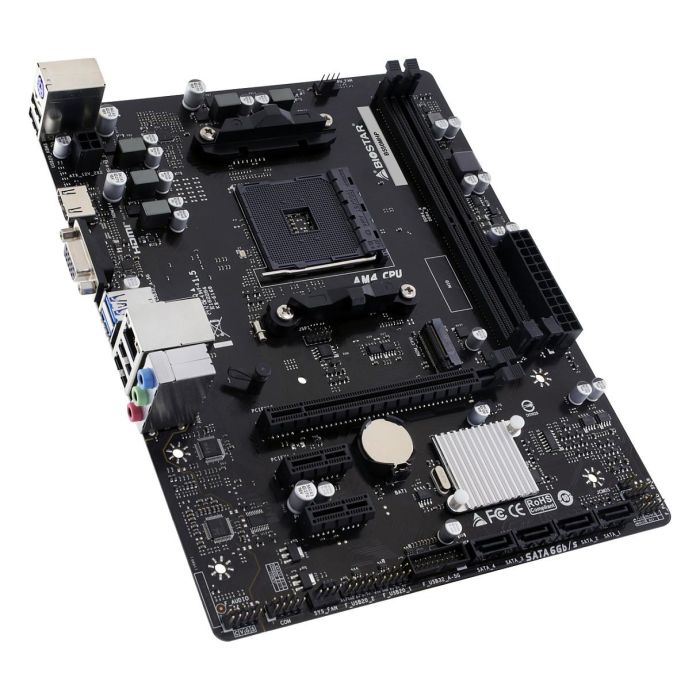 Biostar B550MHP Placa Base AMD B550 Socket AM4 mATX DDR4 para PC 1