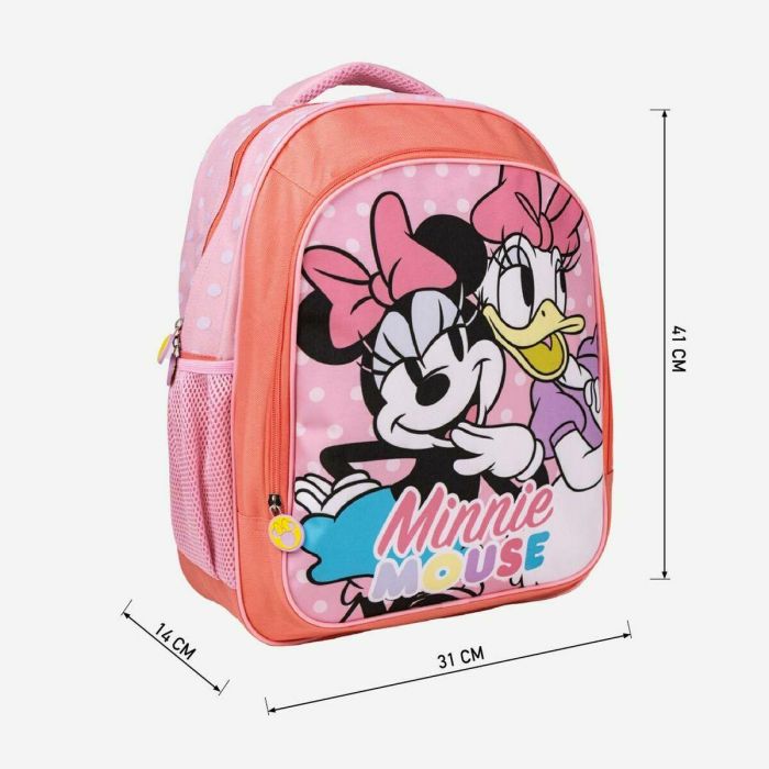 Mochila juvenil minnie 41 cm 4