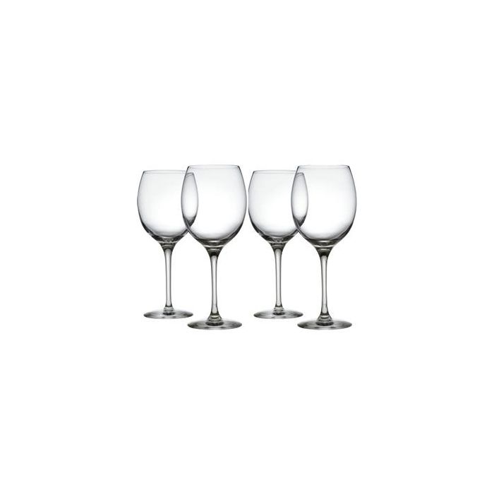 Mami Xl Set 4 Vasos Vino Blanco Vidrio Cristalino ALESSI SG119/1S4