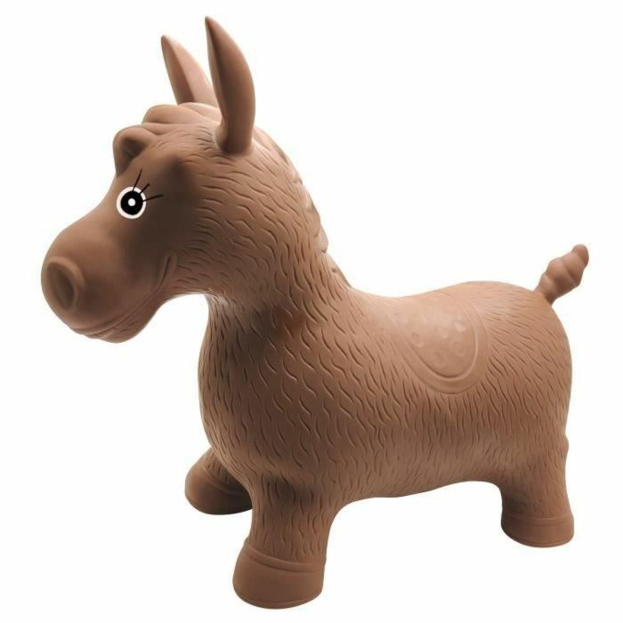 Lexibook Poni Saltarín Inflable Peluche 2 en 1 con Funda Removible, Juguete Equitación 50cm Largo, 45cm Alto, Bomba Mano Incluida 4 Lexibook Poni Saltarín Inflable Peluche 2 en 1 con Funda Removible, Juguete Equitación 50cm Largo, 45cm Alto, Bomba Mano Incluida 4