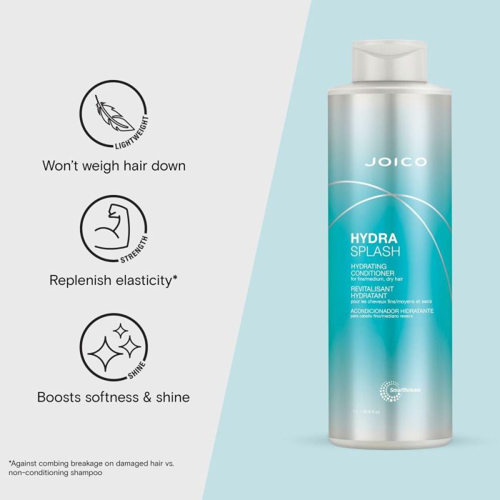 Joico HYDRA SPLASH Hydrating Conditioner 1000 ml - Hidratante y Nutritivo para Desenredar el Cabello 4 Joico HYDRA SPLASH Hydrating Conditioner 1000 ml - Hidratante y Nutritivo para Desenredar el Cabello 4