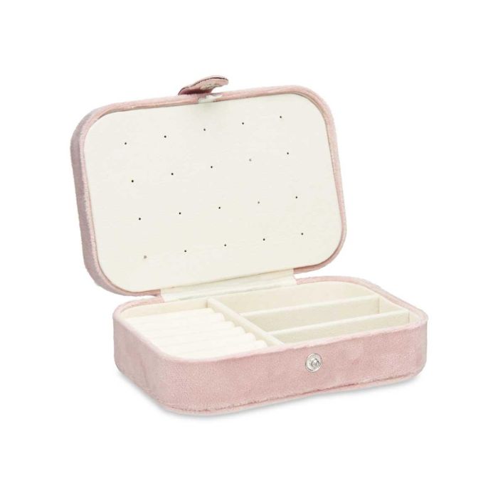 Joyero Rectangular Rosa Giftdecor 16X6CM (12 Unidades) 1 Joyero Rectangular Rosa Giftdecor 16X6CM (12 Unidades) 1