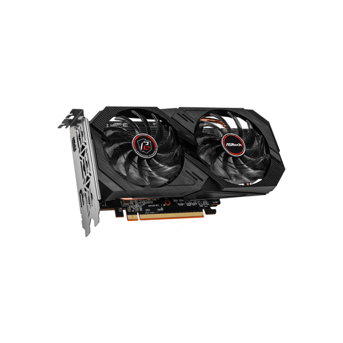 ASRock 90-GA3DZZ-00UANF Tarjeta Gráfica Phantom Gaming RX 6500 XT 4GB GDDR6 AMD Radeon RX 6500 XT OC 2