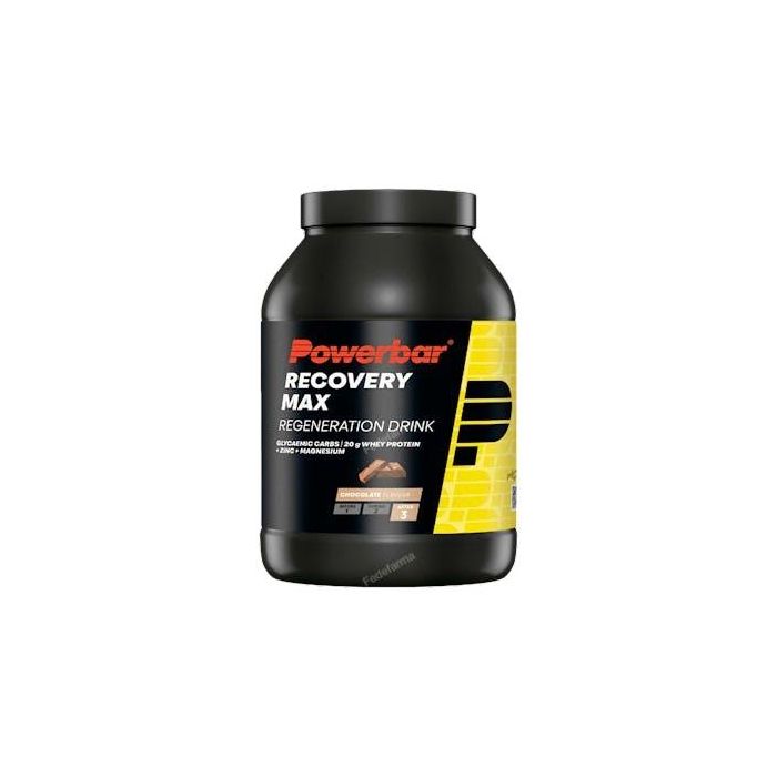 POWER BAR 20 Recovery Max Chocolate Bote De 1144 Gr
