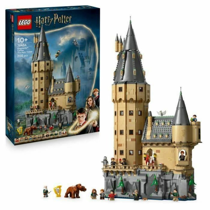 LEGO 76454 Harry Potter Castillo de Hogwarts: La Torre Principal Juego de Construcción para niños a partir de 10 años
