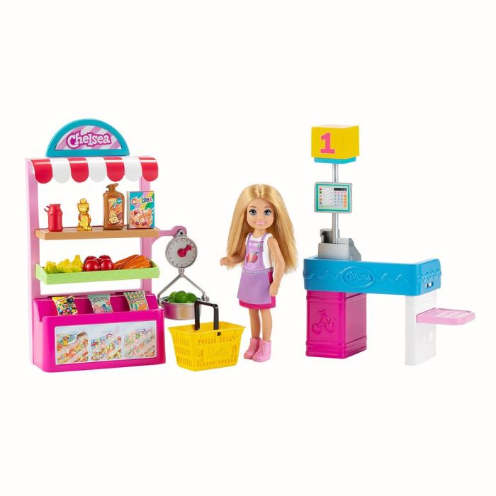 Barbie Chelsea Supermercado Gtn67 Muñeca con Accesorios de Juego 2