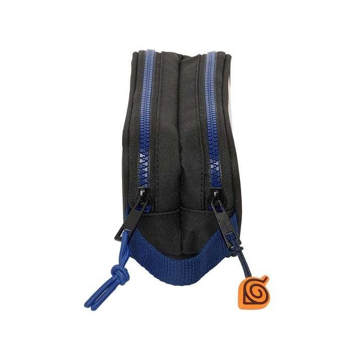 Portatodo Doble Naruto Ninja Azul Negro 21 x 8 x 6 cm 2 Portatodo Doble Naruto Ninja Azul Negro 21 x 8 x 6 cm 2