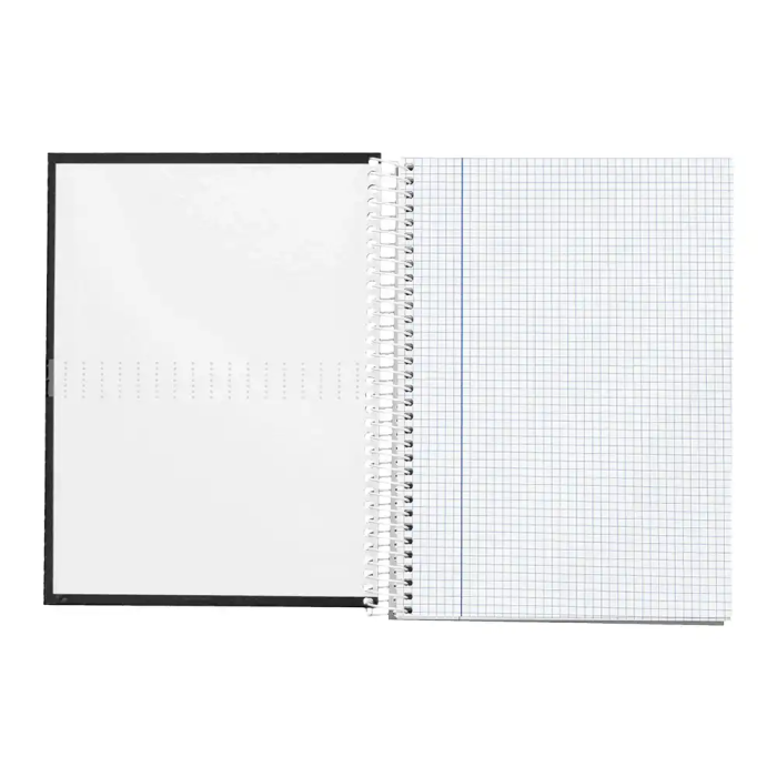 Liderpapel Cuaderno Espiral A4 Micro Crafty Tapa Forrada 120 Hojas 90gr Cuadro 5mm Negro 7 Liderpapel Cuaderno Espiral A4 Micro Crafty Tapa Forrada 120 Hojas 90gr Cuadro 5mm Negro 7
