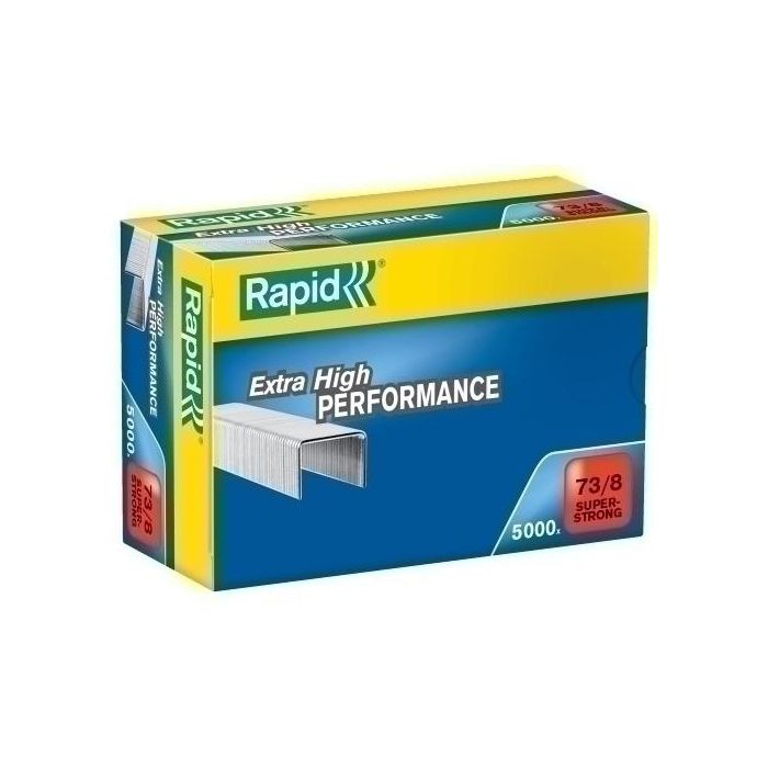 Grapas Rapid Super Strong 73/8 Mm. Galvanizadas Caja De 5000