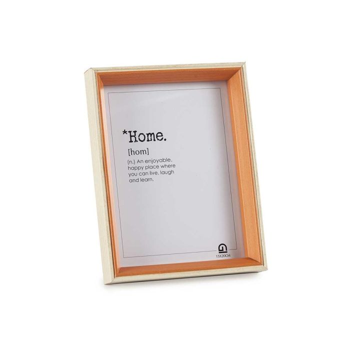 Giftdecor Portafotos Madera 15x20 cm Natural y Marrón con Marco de MDF y Cristal (Set de 24) 1