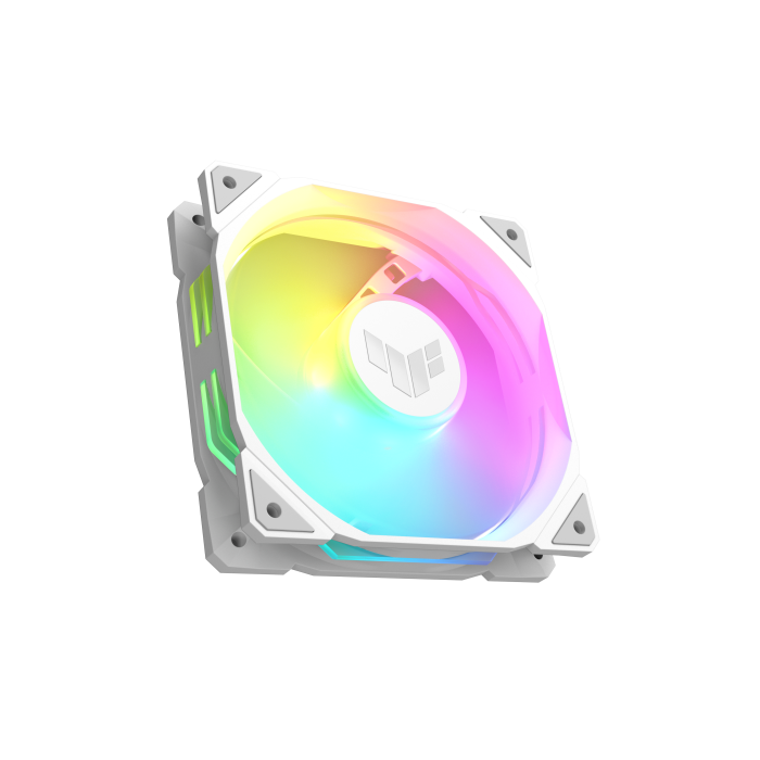ASUS TUF GAMING TR120 ARGB REVERSE 1-pack White Carcasa del ordenador Refrigerador de aire 12 cm Blanco ASUS TUF GAMING TR120 ARGB REVERSE 1-pack White Carcasa del ordenador Refrigerador de aire 12 cm Blanco
