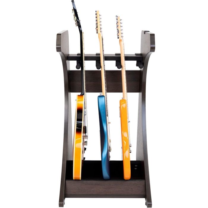 Soporte Rack Elite 3 Guitarras - Marrón 9