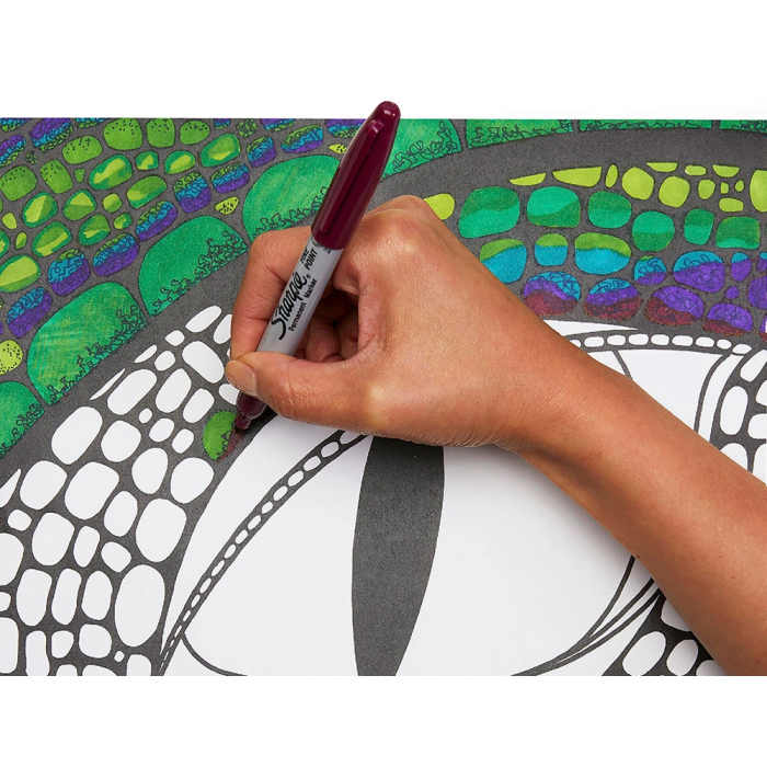 Sharpie Rotulador Permanente Fino Blister 24 Unidades Colores Surtidos 3