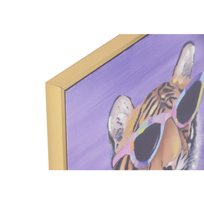DKD Home Decor Cuadro Moderno Multicolor Malva Lienzo Ps 52 x 72 x 2.8 cm Tigre León (8 Unidades) DKD Home Decor Cuadro Moderno Multicolor Malva Lienzo Ps 52 x 72 x 2.8 cm Tigre León (8 Unidades)