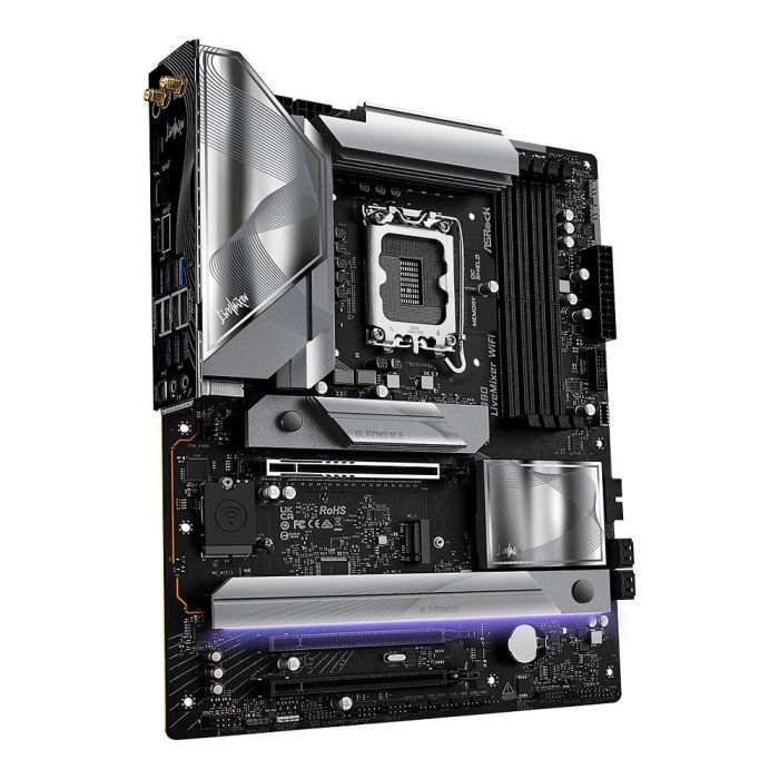 ASRock Z890 Placa Base WiFi 7, Socket LGA 1851, Intel Core Ultra, DDR5, Bluetooth 5.4 ATX 3 ASRock Z890 Placa Base WiFi 7, Socket LGA 1851, Intel Core Ultra, DDR5, Bluetooth 5.4 ATX 3