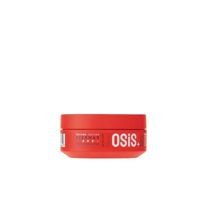 Schwarzkopf Osis+ Flexwax Cera en Crema Remoldeable para Peinar Cabello Fijación Fuerte Brillo Natural Definición 85ml