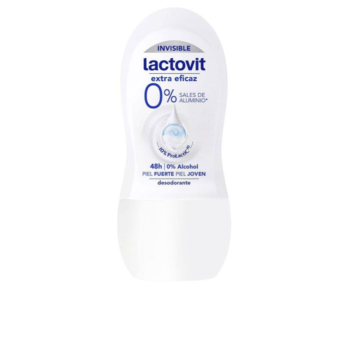 Lactovit Desodorante Original 0% Deo Roll-On Sin Alcohol 50 ml