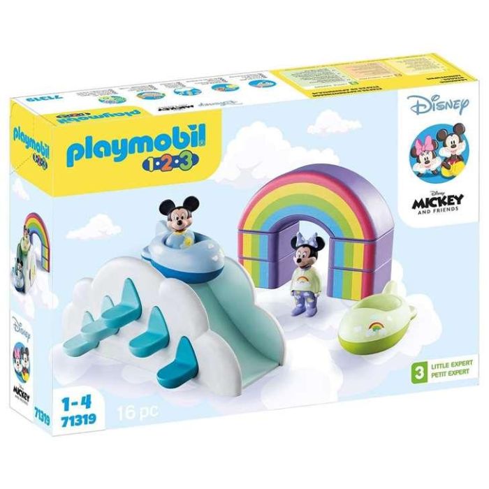 Playmobil Disney Mickey y Minnie Casa en las Nubes 1.2.3 2