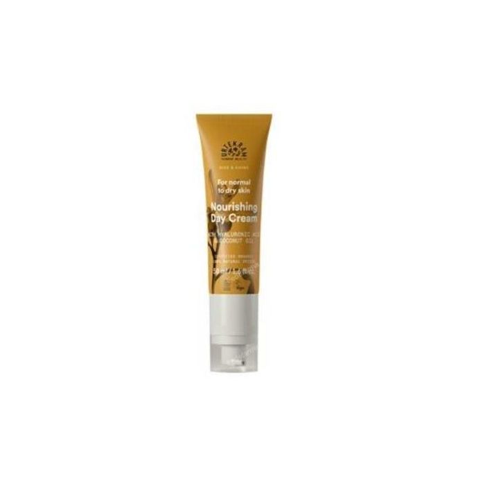 URTEKRAM Orange Blossom Crema Día Nutritiva para Piel Normal a Seca, con Aceite Coco y Ácido Hialurónico, Bio 50ml