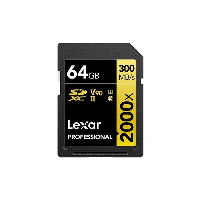 Lexar Professional 2000X 64 GB Sdhc Uhs-Ii Class 10 Lexar Professional 2000X 64 GB Sdhc Uhs-Ii Class 10