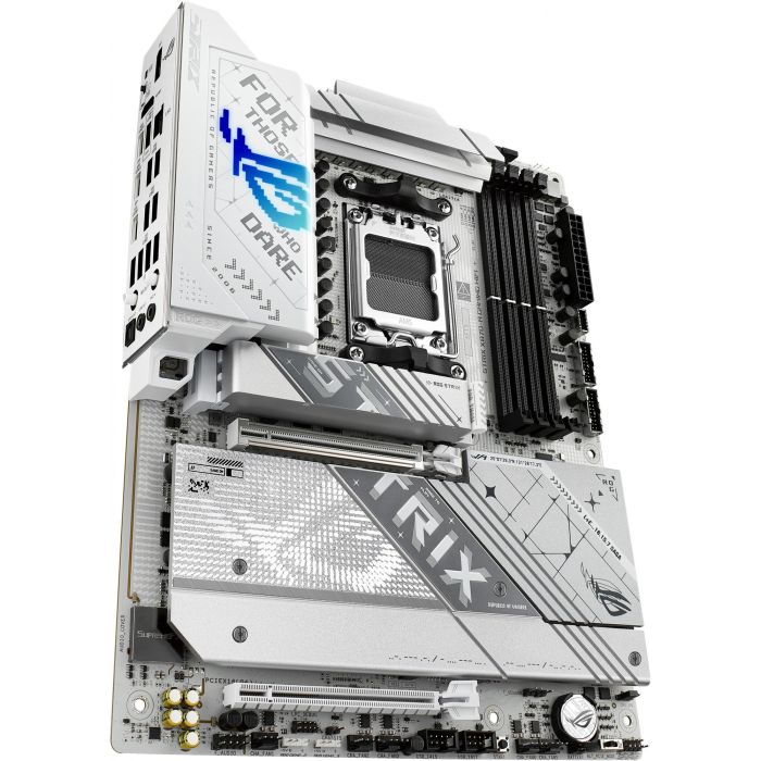 ASUS ROG STRIX X870-A GAMING WiFi Placa Base AM5 DDR5 Wi-Fi 7 ATX para AMD con 192GB RAM y M.2 NVMe 7 ASUS ROG STRIX X870-A GAMING WiFi Placa Base AM5 DDR5 Wi-Fi 7 ATX para AMD con 192GB RAM y M.2 NVMe 7