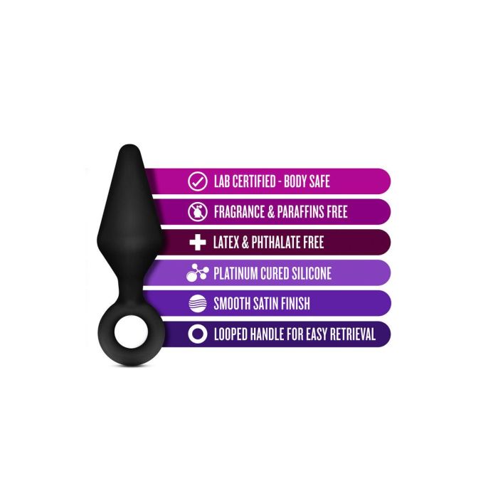 Plug Anal Blush Luxe (by Blush) Negro 3 Plug Anal Blush Luxe (by Blush) Negro 3