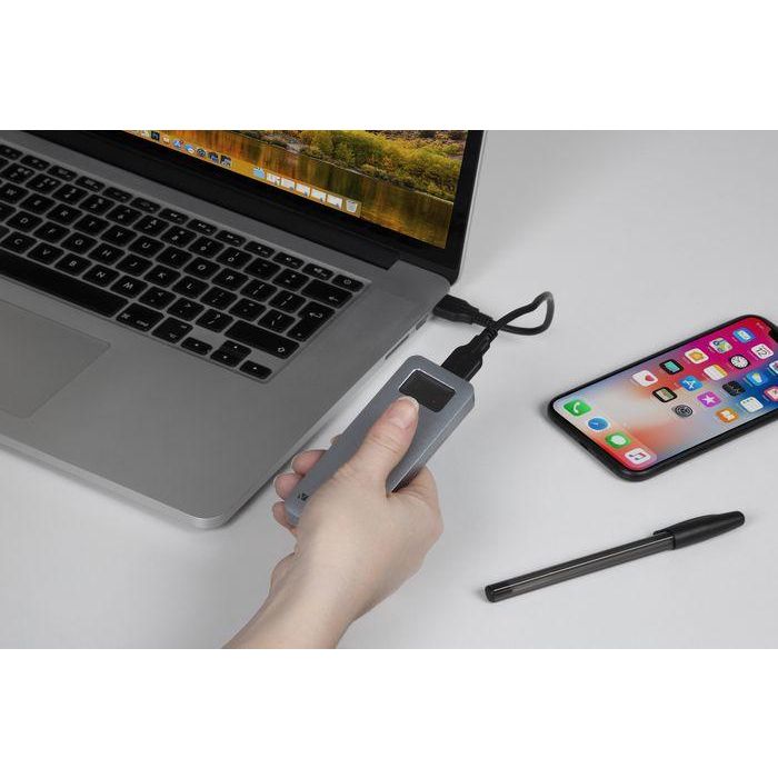Verbatim 1 TB, M.2 SSD, 256-bit AES, 5Gbps, USB-C, 111 x 40 x 13 mm, 58.5 g, Grey 2 Verbatim 1 TB, M.2 SSD, 256-bit AES, 5Gbps, USB-C, 111 x 40 x 13 mm, 58.5 g, Grey 2
