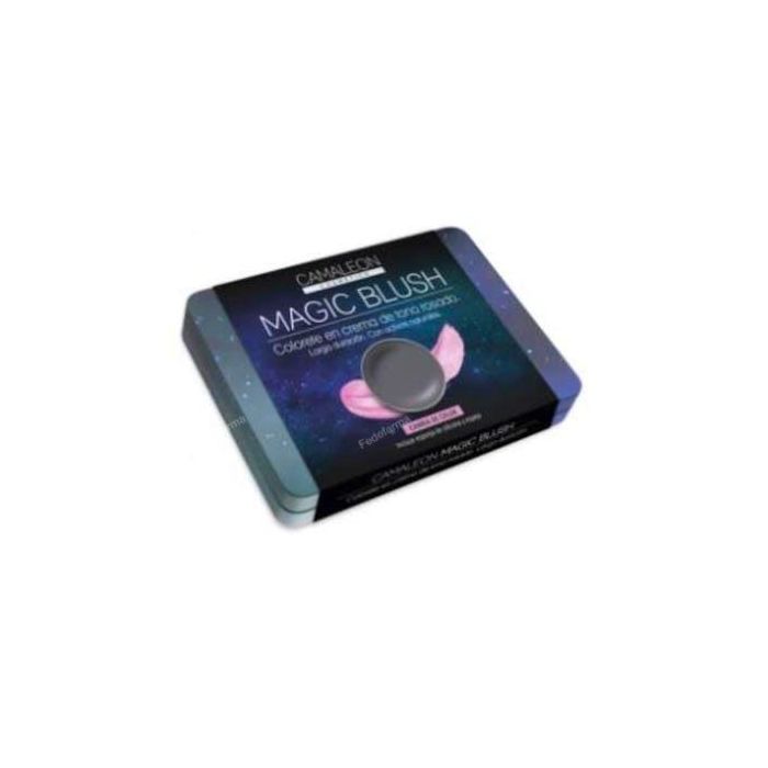 Camaleon Cosmetics Colorete Magic Blush Negro que Cambia de Color a Rosa Intenso Larga Duración para Rostro Radiante