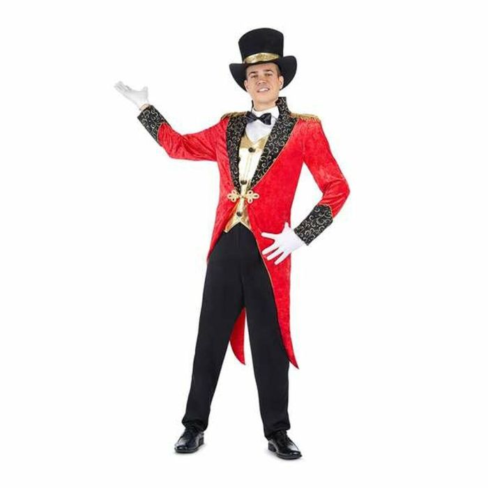 Disfraz jefe de pista chaqueta con chaleco, pantalón, sombrero y pajarita talla XXL Disfraz jefe de pista chaqueta con chaleco, pantalón, sombrero y pajarita talla XXL