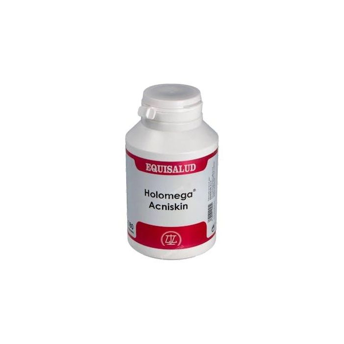 Holomega Acniskin Complemento Alimenticio Apoyo Natural Contra el Acné 180 Cápsulas