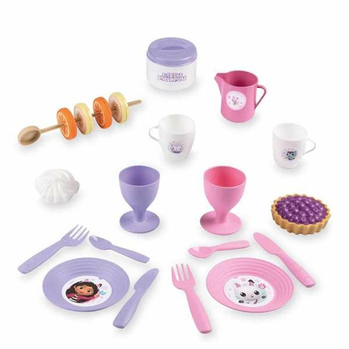 Smoby Cesta de Picnic La Casa de Muñecas de Gabby con 23 Accesorios para Niños +3 Años 3 Smoby Cesta de Picnic La Casa de Muñecas de Gabby con 23 Accesorios para Niños +3 Años 3