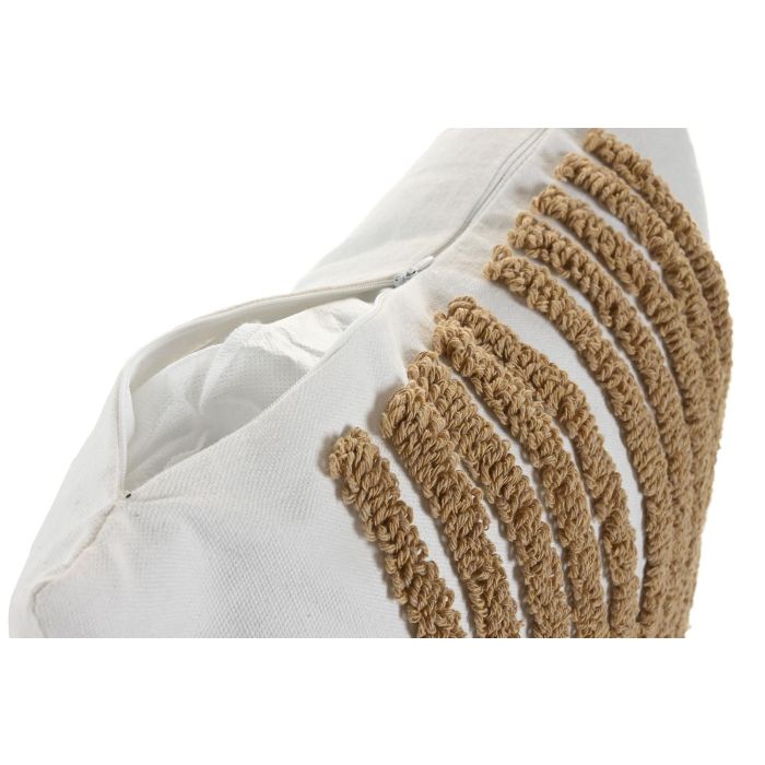 Cojin Urban DKD Home Decor Blanco Marron 45 x 45 cm (2 Unidades) 2 Cojin Urban DKD Home Decor Blanco Marron 45 x 45 cm (2 Unidades) 2