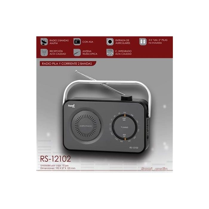 Sami Radio Audio Rs-12102 Sami Radio Audio Rs-12102