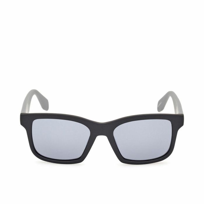 ADIDAS ORIGINALS OR0105 02C Gafas de Sol Navegador Unisex Montura Inyectada Negro Mate Lente Gris Humo 52mm