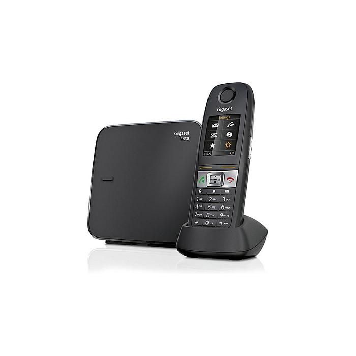 Gigaset E630 schwarz int. Teléfono DECT/analógico Inalámbrico Resistente al Agua y Polvo IP65 2