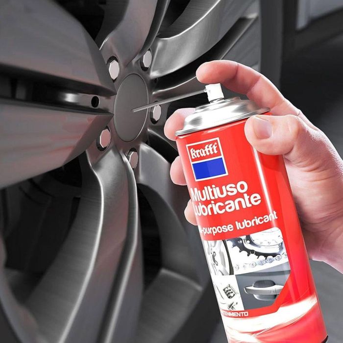 Krafft Lubricante Multi-Uso 400ml Anti-Humedad Anti-Corrosión Desbloqueante Penetrante Repara Cerraduras y Mecanismos 1