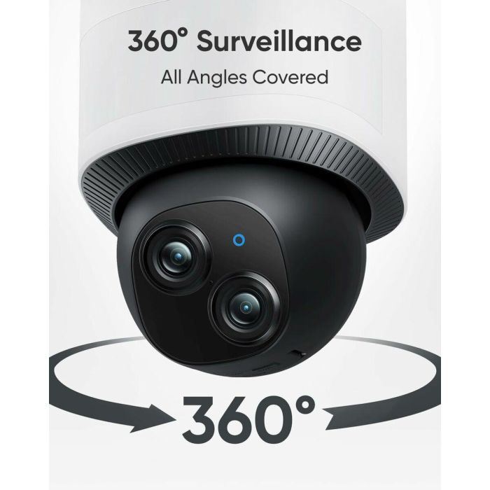 Eufy E340 Cámara de Seguridad IP Floodlight 3K Dual Cam 360° Pan/Tilt Wi-Fi 6 Interior/Exterior IP65 Almacenamiento Local Sin Cuotas 29 Eufy E340 Cámara de Seguridad IP Floodlight 3K Dual Cam 360° Pan/Tilt Wi-Fi 6 Interior/Exterior IP65 Almacenamiento Local Sin Cuotas 29