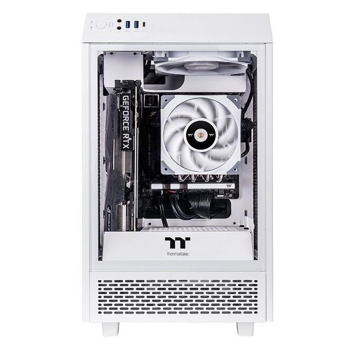 Thermaltake TOUGHFAN 14 Ventilador de Radiador 140mm, PWM, 500-2000 RPM, Silencioso, Color Blanco, Carcasa Ordenador 4