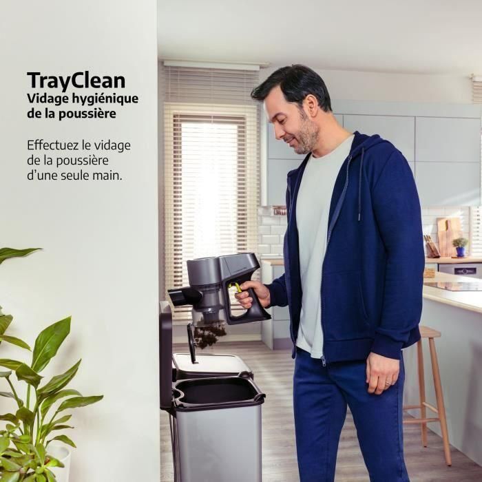 Beko VRT84225VI Aspirador Escoba Inalámbrico - 100 AirWatts - 3 velocidades - Pantalla LED - Gris 5 Beko VRT84225VI Aspirador Escoba Inalámbrico - 100 AirWatts - 3 velocidades - Pantalla LED - Gris 5