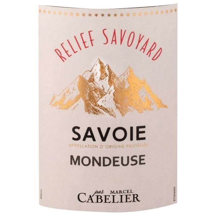 Relief Savoyard By Marcel Cabelier 2020 Savoie Mondeuse - Vino tinto de Saboya 1