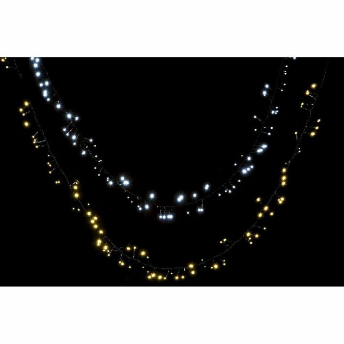 DKD Home Decor Luces Navidad Tradicional Blanco Amarillo 1x200x5 cm (2 Unidades) 1 DKD Home Decor Luces Navidad Tradicional Blanco Amarillo 1x200x5 cm (2 Unidades) 1