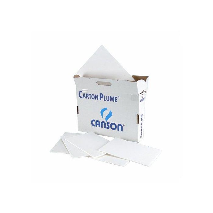 Carton Pluma Canson Blanco 3 Mm 70X100 Cm (Set de 40)