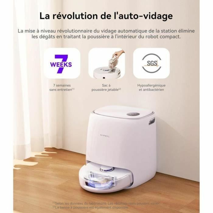 Narwal NAR6972075732565 Aspiradora robot Freo X Ultra, Estación Acoplamiento Todo en Uno, 8200 PA, Limpieza Inteligente 4 Narwal NAR6972075732565 Aspiradora robot Freo X Ultra, Estación Acoplamiento Todo en Uno, 8200 PA, Limpieza Inteligente 4