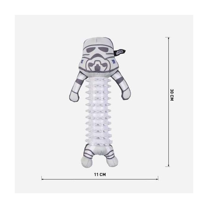 Cerdá Mordedor para Perro Star Wars - Juguete para Masticar de Color Gris - Dimensiones: 9.0 x 28.0 x 6.0 cm 4 Cerdá Mordedor para Perro Star Wars - Juguete para Masticar de Color Gris - Dimensiones: 9.0 x 28.0 x 6.0 cm 4