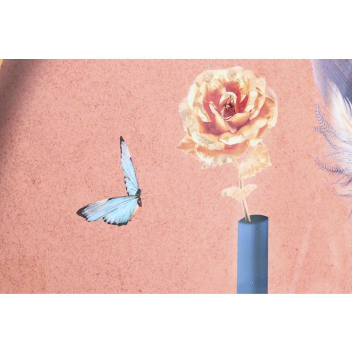 DKD Home Decor Cuadro Beige Naranja Aluminio MDF 3 x 160 x 80 cm (2 Unidades) 2