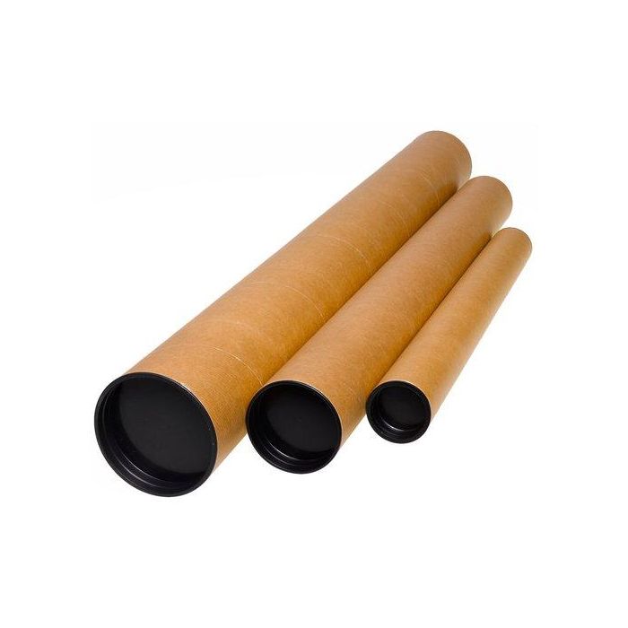 Portaplanos Para Envio Fabrisa Tubo Carton Kraft 76X8 Cm (Poster)
