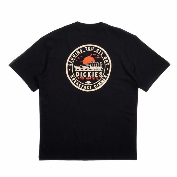 Camiseta de Manga Corta Hombre Dickies Greensburg Negro M 3 Camiseta de Manga Corta Hombre Dickies Greensburg Negro M 3