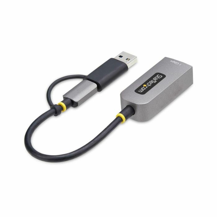 Cable USB Startech C21GA-USB-ETHERNET Gris 7 Cable USB Startech C21GA-USB-ETHERNET Gris 7