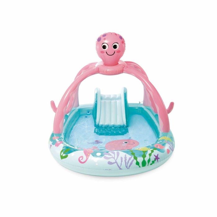 Piscina hinchable centro de juegos pulpo. (capacidad 229litros) (+2 años) 2,34x1,83x1,50 cm 8